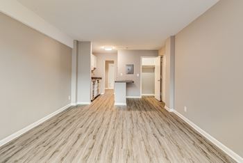 Open concept layout